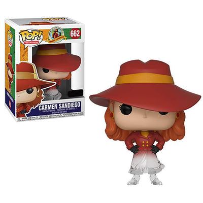 Pop Where in the World is Carmen Sandiego? Carmen Sandiego Vinyl Figure