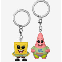 Pocket Pop SpongeBob SquarePants SpongeBob & Patrick Vinyl Key Chain