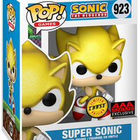 Pop Sonic the Hedgehog Super Sonic Vinyl Figure AAA Anime Exclusive #923