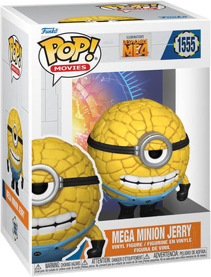 Pop Despicable Me 4 Mega Minion Jerry Vinyl Figure #1555