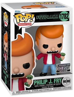 Pop Futurama Philip J. Fry Meme Vinyl Figure EE Exclusive #1782