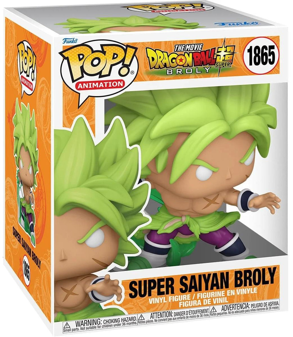 Pop Super Dragon Ball Super Broly Super Saiyan Broly Vinyl Figure #1865