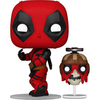 Pop Marvel Deadpool & Wolverine Deadpool with Headpool Vinyl Figure #1400