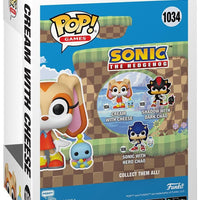 Pop Sonic the Hedgehog Cream with Cheese Vinyl Figure #1034