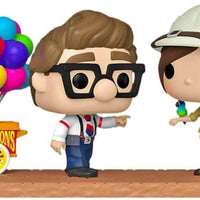 Pop Up Carl & Ellie with Balloon Cart Vinyl Figure BoxLunch Exclusive #1152