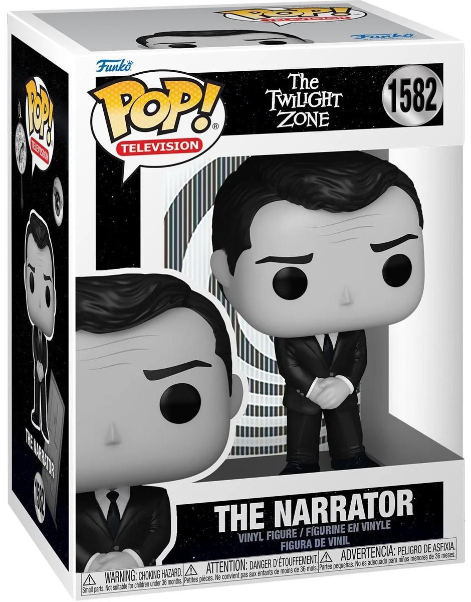 Pop Twilight Zone 1959 Narrator Vinyl Figure #1582