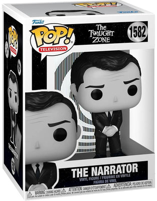 Pop Twilight Zone 1959 Narrator Vinyl Figure #1582