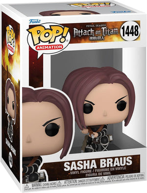 Pop Attack on Titan Sasha Braus Vinyl Figure #1448