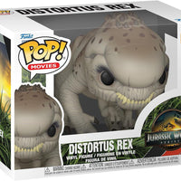 Pop Jurassic World Rebirth Distortus Rex Vinyl Figure #1800