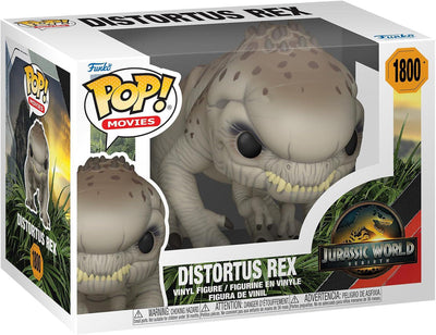 Pop Jurassic World Rebirth Distortus Rex Vinyl Figure #1800