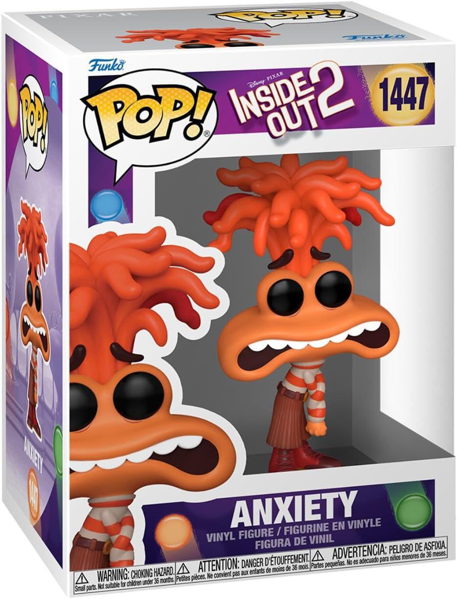 Pop Disney Inside Out 2 Anxiety Vinyl Figure #1447