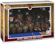 Pop Moment Deluxe NBA Chicago Bulls Michael Jordan (1987 Dunk Contest) Vinyl Figure with Case #209