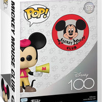 Pop Disney 100 Mickey Mouse Club Vinyl Figure #1379