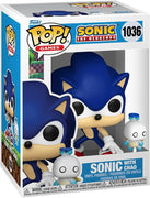 Pop Sonic the Hedgehog Sonic with Hero Chao Vinyl Figure #1036