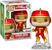 Pop Jingle All the Way Turbo Man Flying Vinyl Figure Amazon Exclusive #1162