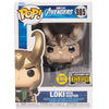 Pop Marvel Avengers Loki with Scepter Glow in the Dark Vinyl Figure EE Exclusive #985