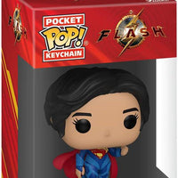 Pocket Pop DC Flash Supergirl Vinyl Keychain