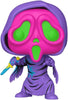 Pop Scream Ghostface Blacklight Ghost Face Vinyl Figure Funko Shop Exclusive #1607
