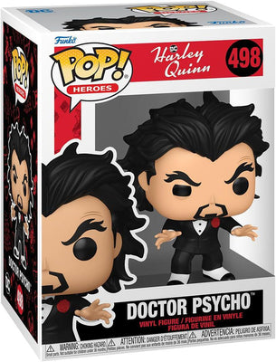 Pop DC Harley Quinn Doctor Psycho Vinyl Figure #498