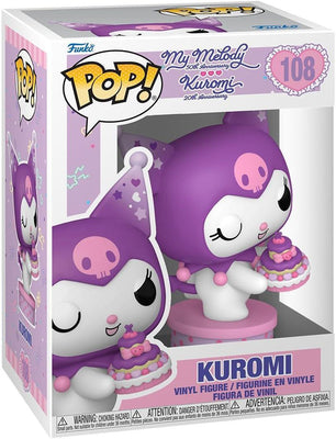 Pop Sanrio Kuromi 20th Kuromi Vinyl Figure #108