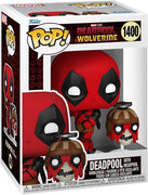 Pop Marvel Deadpool & Wolverine Deadpool with Headpool Vinyl Figure #1400