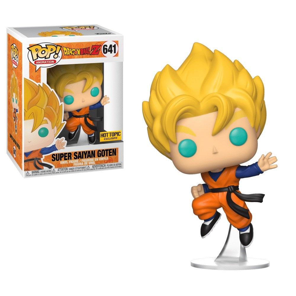 Pop Dragon Ball Z Super Saiyan Goten Vinyl Figure Hot Topic Exclusive #641