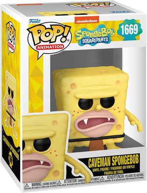 Pop SpongeBob SquarePants 25th Anniversary Caveman SpongeBob Vinyl Figure #1669