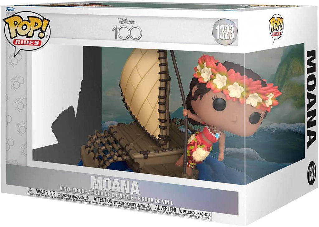 Pop Ride Disney 100 Moana on Sailboat Vinyl Figure