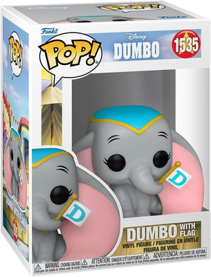 Pop Disney Dumbo Dumbo with Flag Vinyl Figure #1535