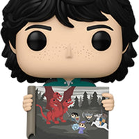 Pop Stranger Things Mike with Will's Painting Vinyl Figure #1539