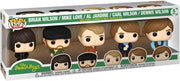 Pop the Beach Boys Brian Wilson, Mike Love, Al Jardine, Carl Wilson, Dennis Wilson Vinyl Figure 5-Pack