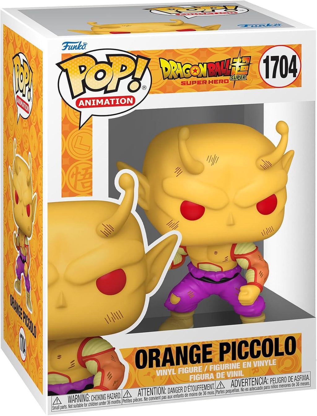 Pop Dragon Ball Super Orange Piccolo Vinyl Figure #1704