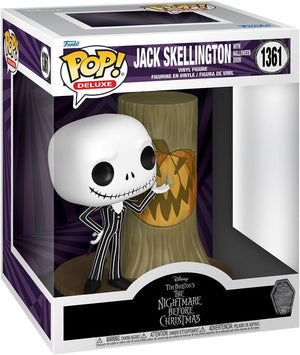 Pop Deluxe NBX 30th Anniversary Jack Skellington with Halloween Door Vinyl Figure #1361