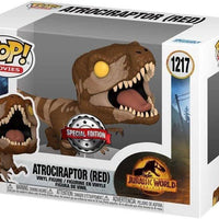 Pop Jurassic World Dominion Atrociraptor (Red) Vinyl Figure #1217
