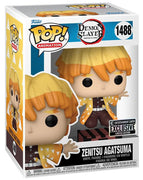 Pop Demon Slayer Zenitsu Agatsuma Protecting Nezuko's Box Vinyl Figure EE Exclusive #1488