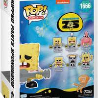 Pop SpongeBob SquarePants 25th Anniversary Ripped Pants SpongeBob Viny Figure #1666