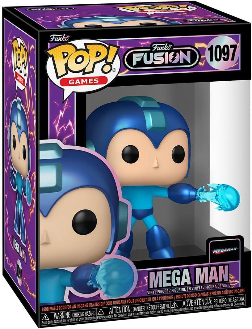 Pop Fusion Megaman Mega Man Vinyl Figure #1097