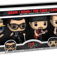 Pop U2 Zoo TV Adam/Bono/The Edge/Larry Vinyl Figure 4pk