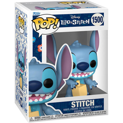 Pop Disney Lilo & Stitch Hanukkah Stitch with Dreidel Vinyl Figure #1500