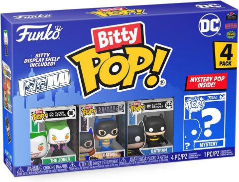 Bitty Pop Batman Joker Pack Vinyl Figure 4-Pack