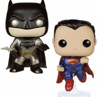 Pop DC Batman V Superman Batman vs Superman Metallic Vinyl Figure 2-Pack Toy R Us Exclusive