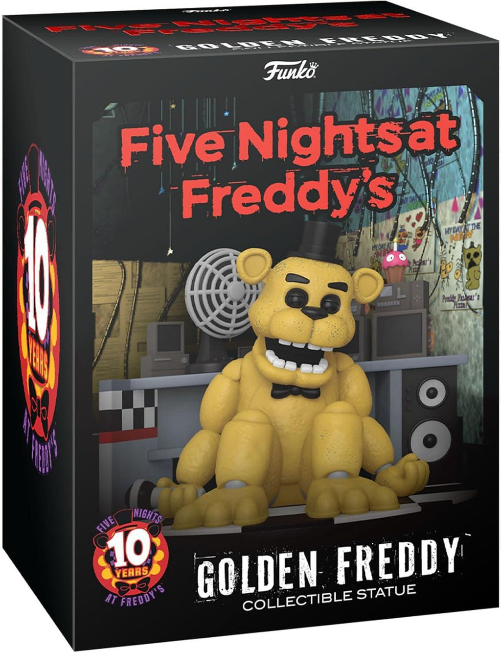 Vinyl Statue Five Nights at Freddy's Golden Freddy Statue