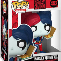 Pop DC Harley Quinn Harley Quinn with Pizza Vinyl Figure #452