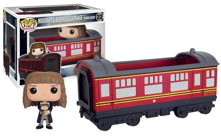 Pop Harry Potter Hogwarts Express Engine with Hermione Granger Vinyl Figure Ride