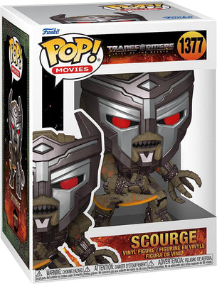 Pop Transformers Rise of the Beasts Scourge Vinyl Figure #1377