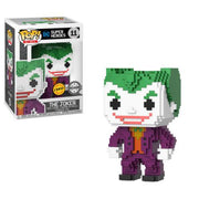 Pop 8-Bit DC Heroes Metallic Joker Vinyl Figure Gamestop Exclusive