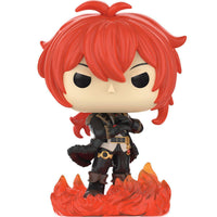 Pop Genshin Impact Diluc Ragnvindr Vinyl Figure #183