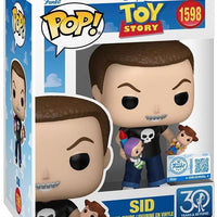 Pop Toy Story 30th Anniversary Sid with Buzz Lightyear and Woody Vinyl Figure Specialty Series #1598