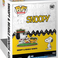 Pop Deluxe Peanuts Snoopy & Beagle Scouts Vinyl Figure #1587