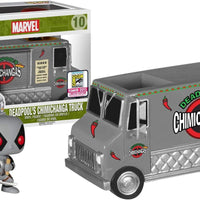 Pop Marvel Deadpools Chimichanga Truck Vinyl Figure 2015 SDCC Exclusive